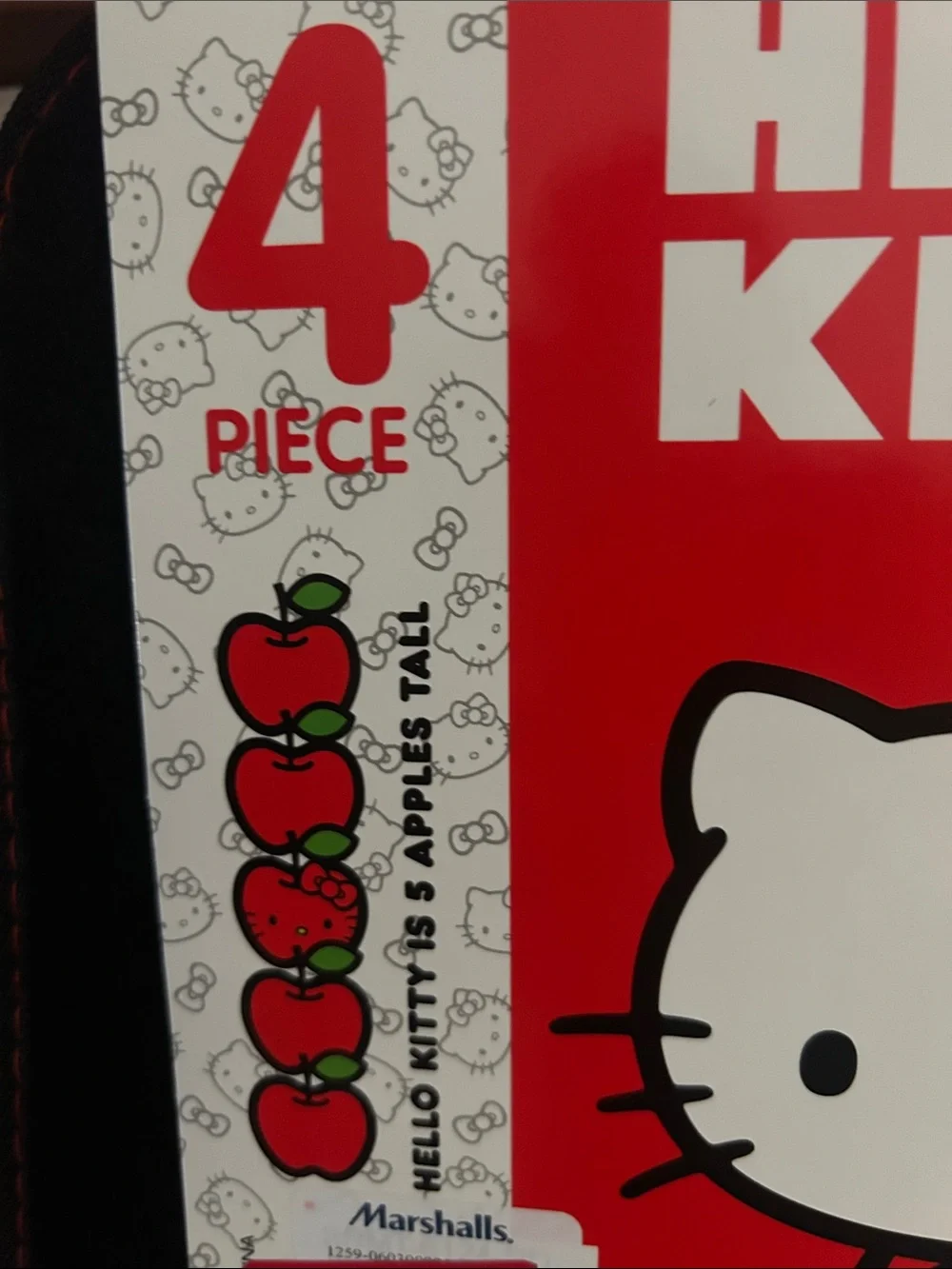 Hello Kitty Black and Red Car Floor Mats